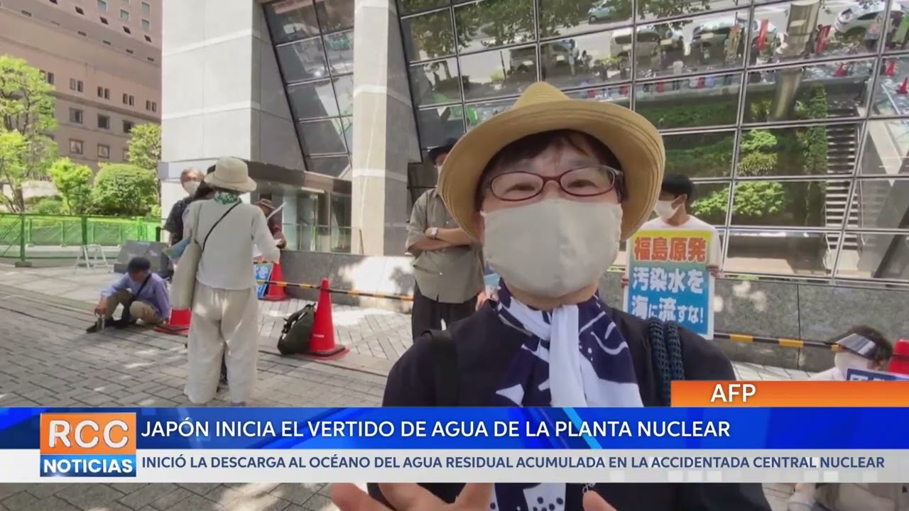 Japón inicia el vertido de agua de la planta nuclear de Fukushima