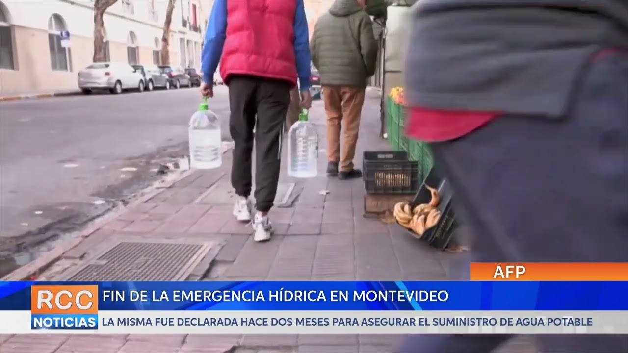 Uruguay decreta el fin de la emergencia hídrica en la zona más poblada del país