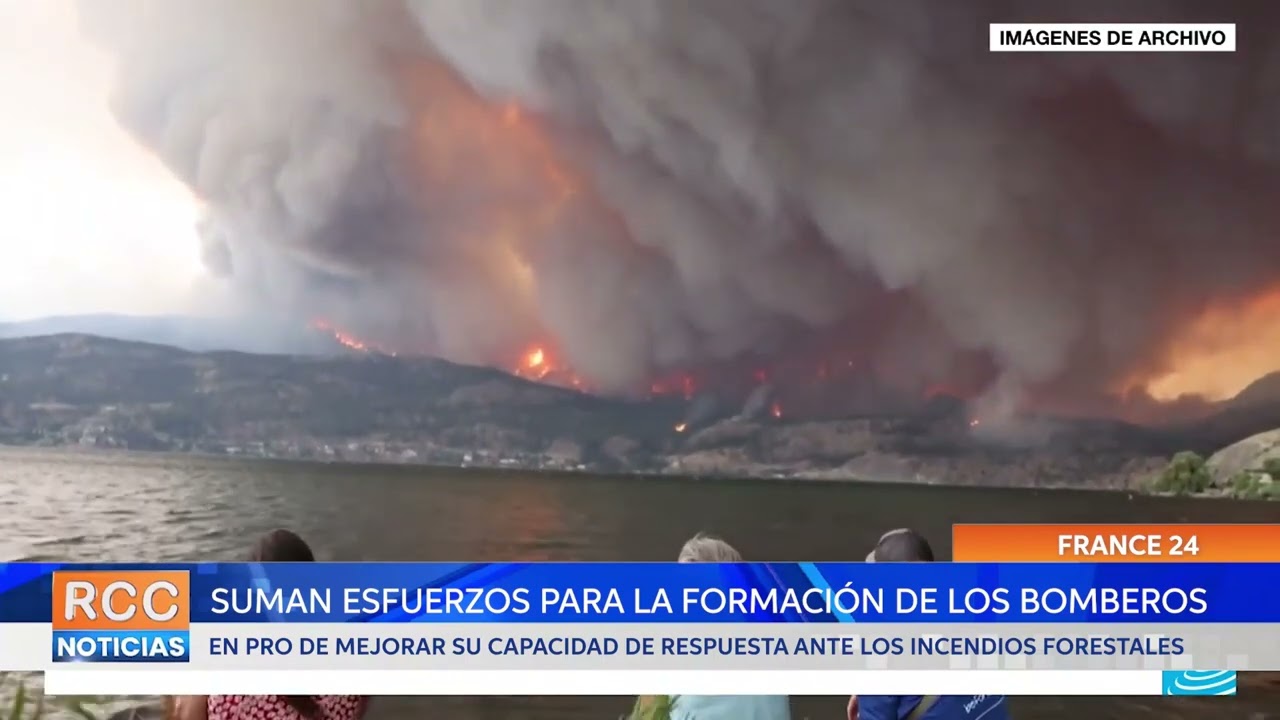 Bomberos en todo el mundo suman esfuerzos para estar más preparados ante los incendios forestales