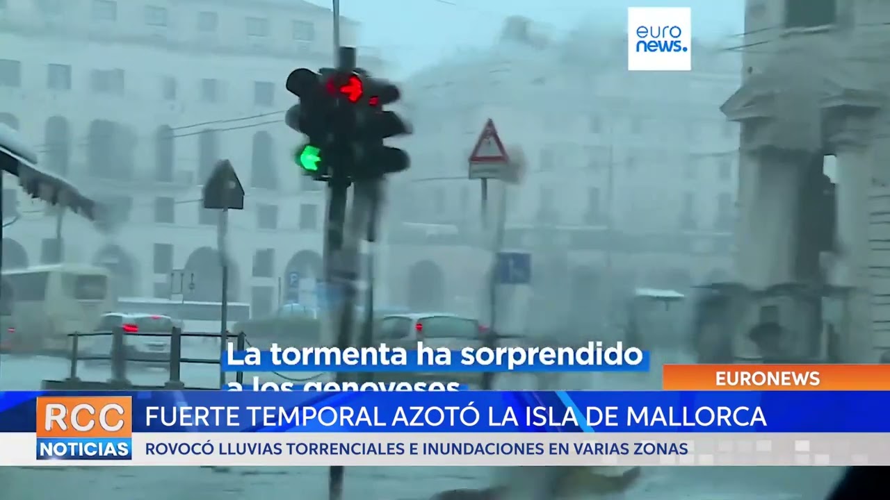 Caos en Mallorca por la tormenta Betty