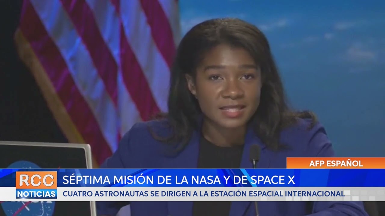 La NASA y SpaceX envían cuatro astronautas a la Estación Espacial Internacional