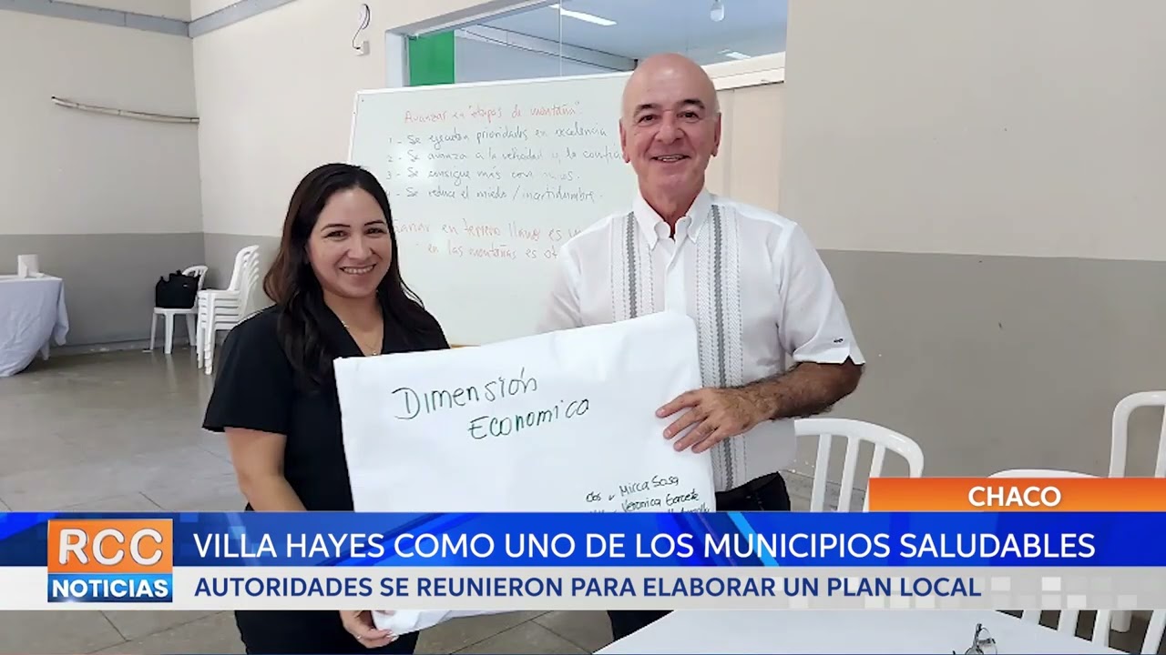 Villa Hayes se proyecta hacia un municipio saludable