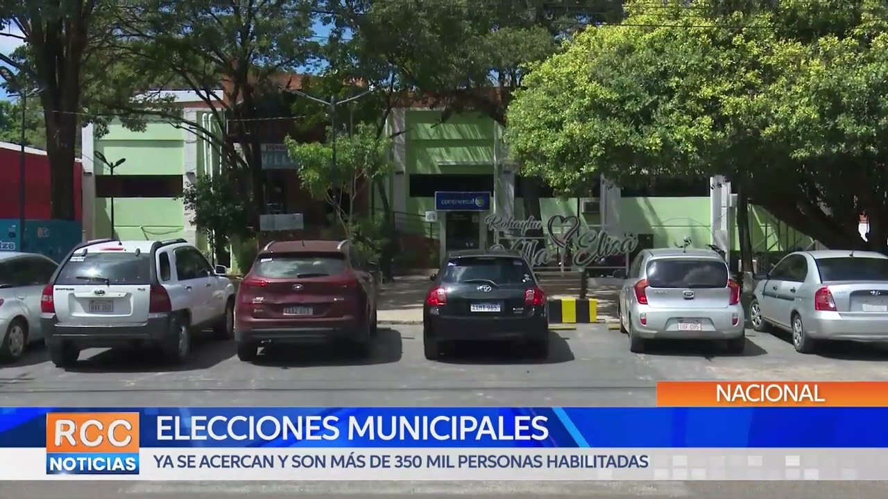 Elecciones municipales ya se acercan y son más de 350 mil personas habilitadas
