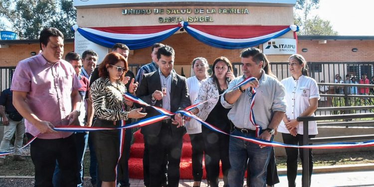 En Caaguazú inauguran dos nuevos UFS que beneficiará a unos 10.000 pobladores