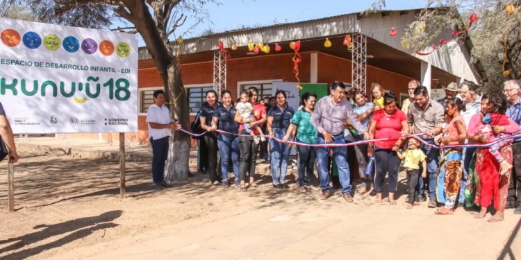 MINNA inauguró el primer Espacio de Desarrollo Infantil del Departamento de Boquerón