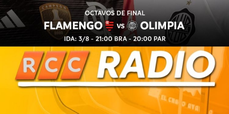 RCC Radio acompaña a Olimpia en los octavos de la Libertadores