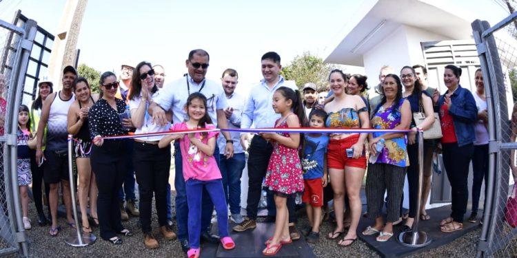 Itaipu Binacional habilitó nuevo sistema de agua potable en Hernandarias