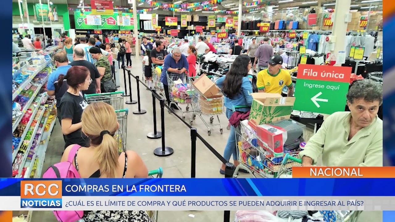 Compras en la Frontera: ¿Cuál es el límite y qué productos se pueden adquirir e ingresar al país?