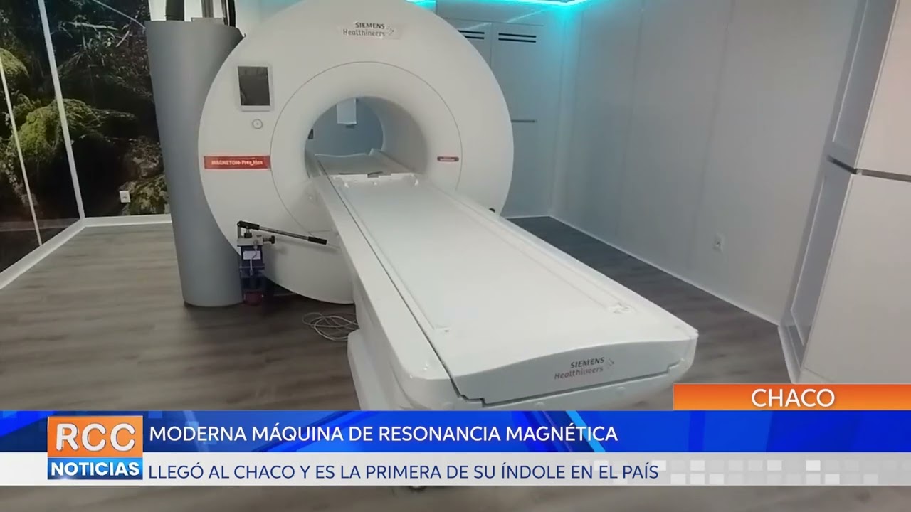 Moderna máquina de resonancia magnética llegó al Chaco y es la primera de su índole en el país