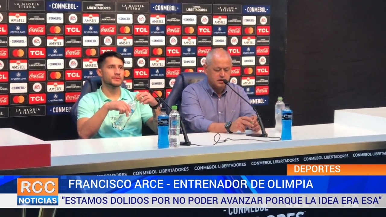 Olimpia vs. Fluminense: Palabras de Francisco Arce