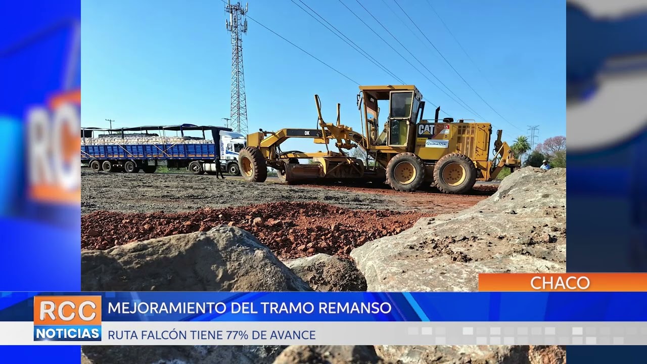 Mejoramiento del tramo Remanso – Falcón tiene 77% de avance