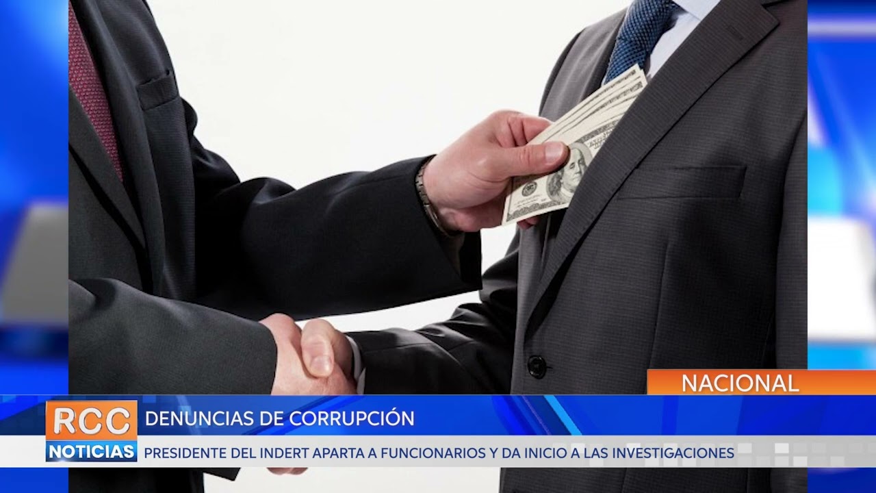 Tras denuncias de corrupción, el Presidente del Indert aparta a funcionarios