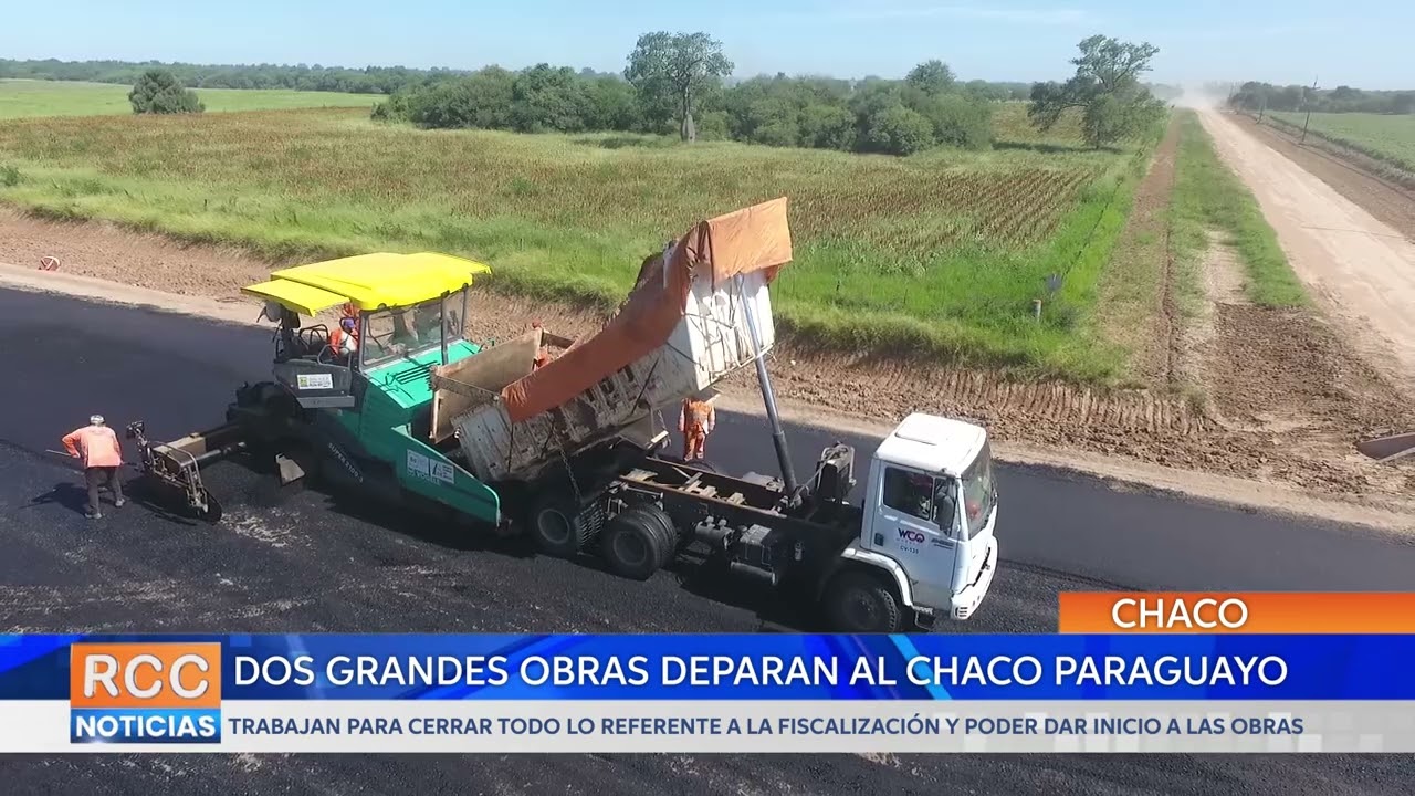 Dos grandes obras deparan al Chaco paraguayo