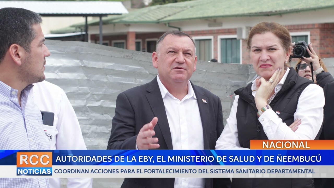 Salud Pública y EBY coordinan acciones para fortalecer el sistema sanitario de Ñeembucú