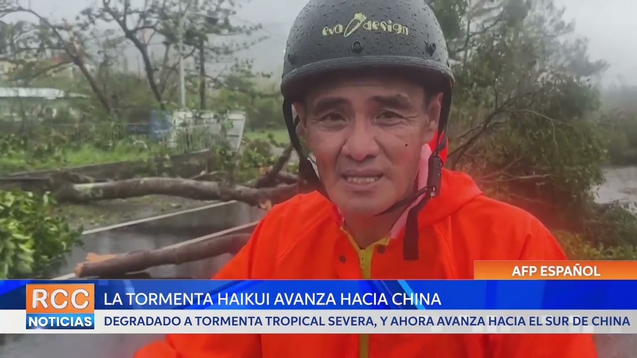 La tormenta Haikui avanza hacia China tras golpear dos veces Taiwán | AFP