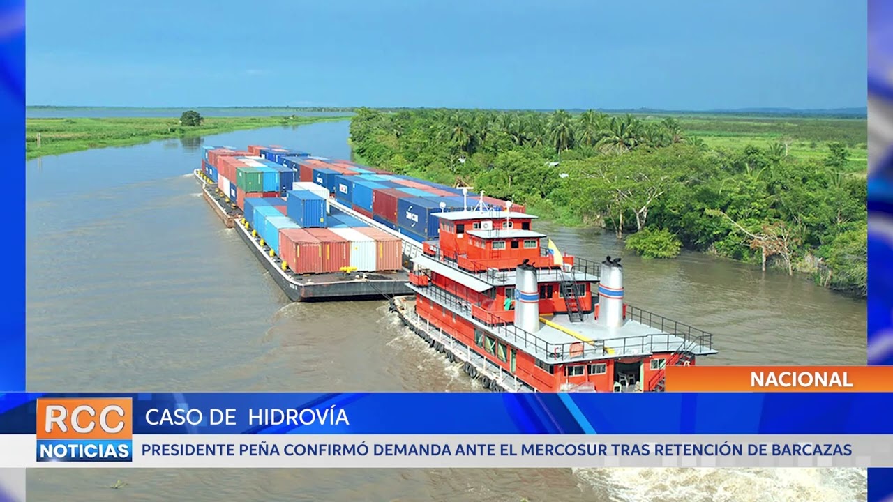 Hidrovía: Presidente Peña confirmó demanda ante el Mercosur tras retención de barcazas