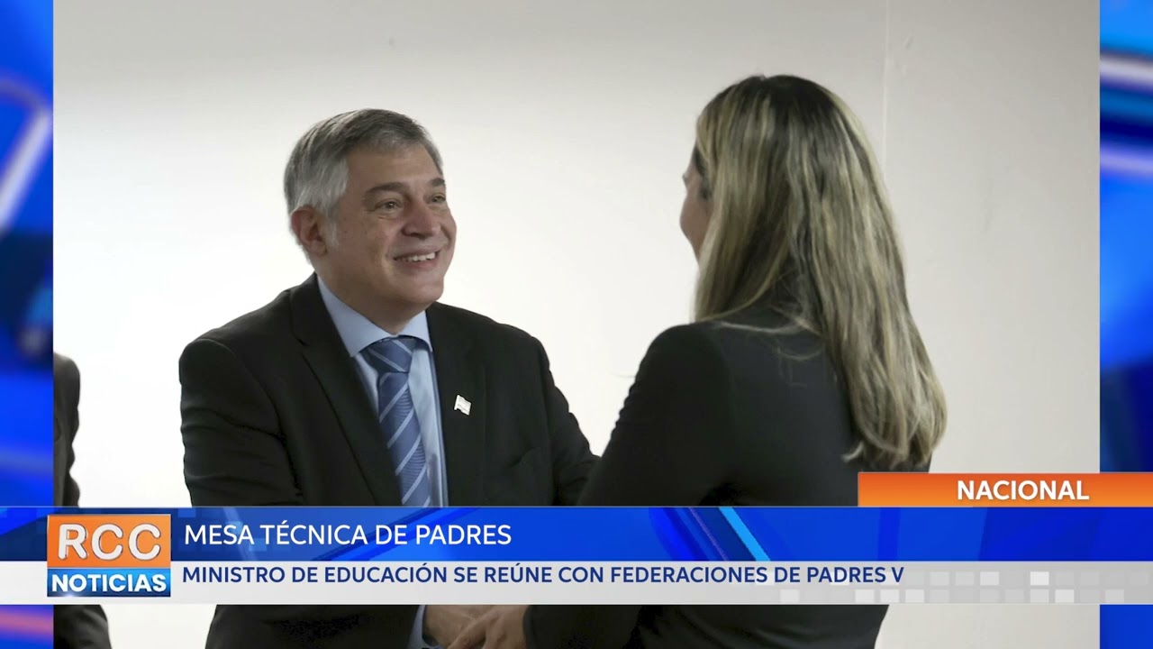 Ministro de Educación se reúne con Federaciones de Padres para impulsar la Mesa Técnica de Padres