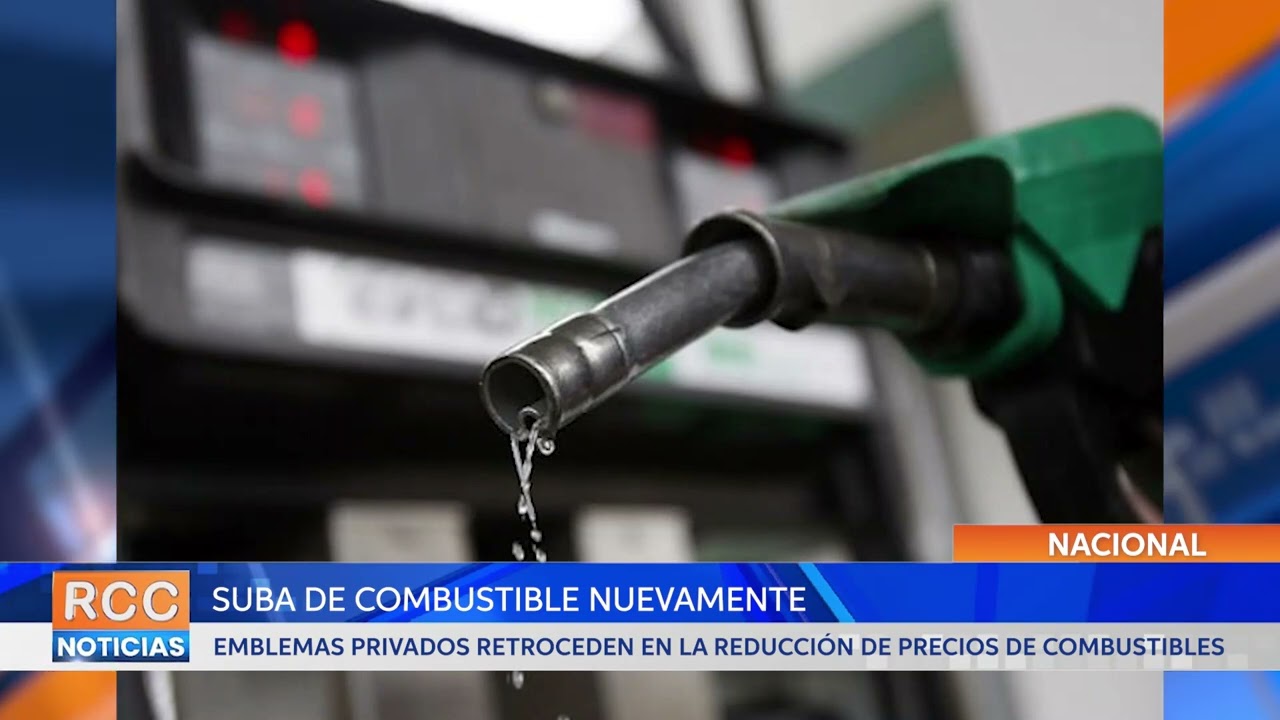 Emblemas Privados retroceden en la reducción de precios de combustibles