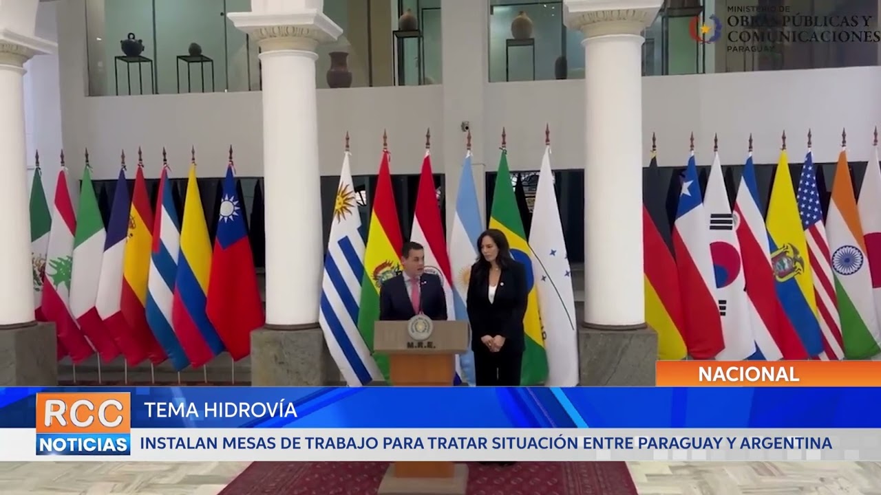 Tema hidrovía: Instalan mesas de trabajo para tratar situación entre Paraguay y Argentina