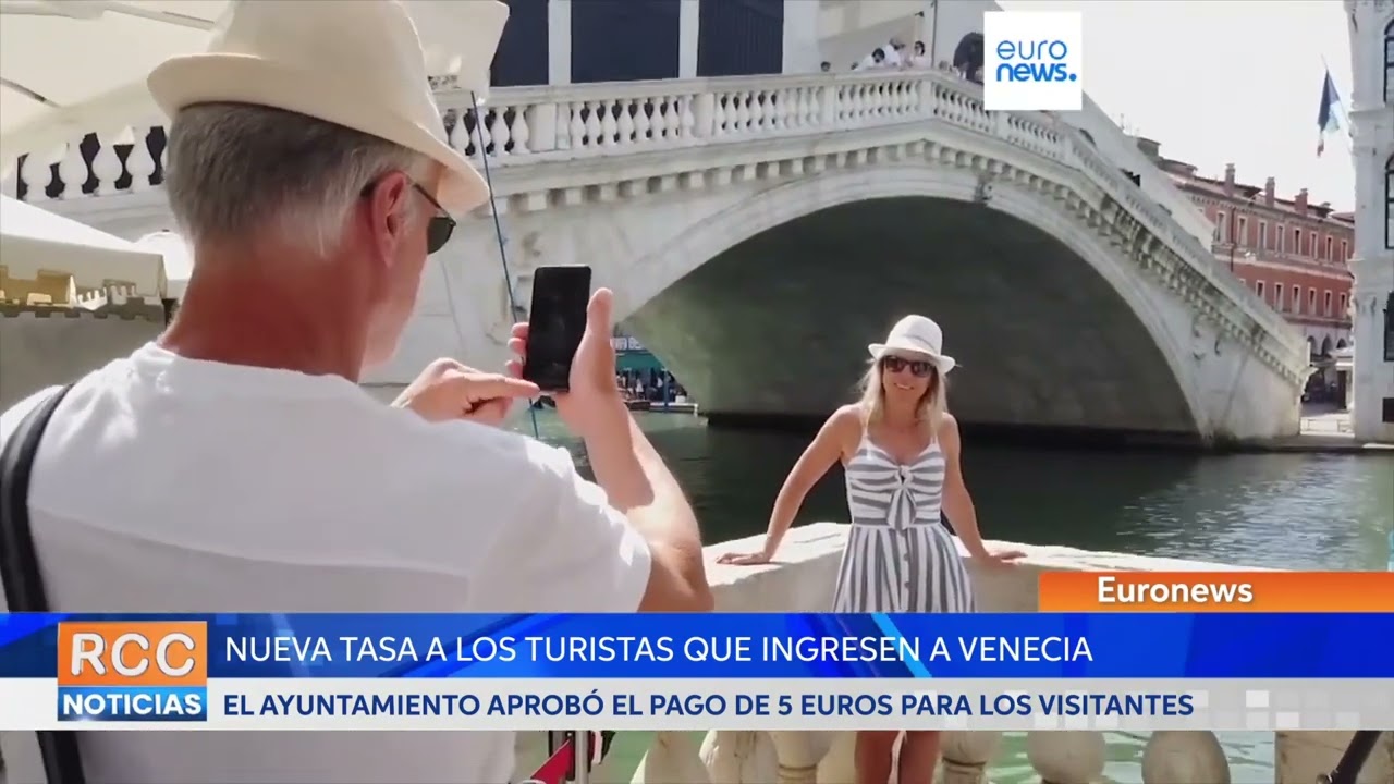 Venecia anuncia una nueva tasa a los turistas