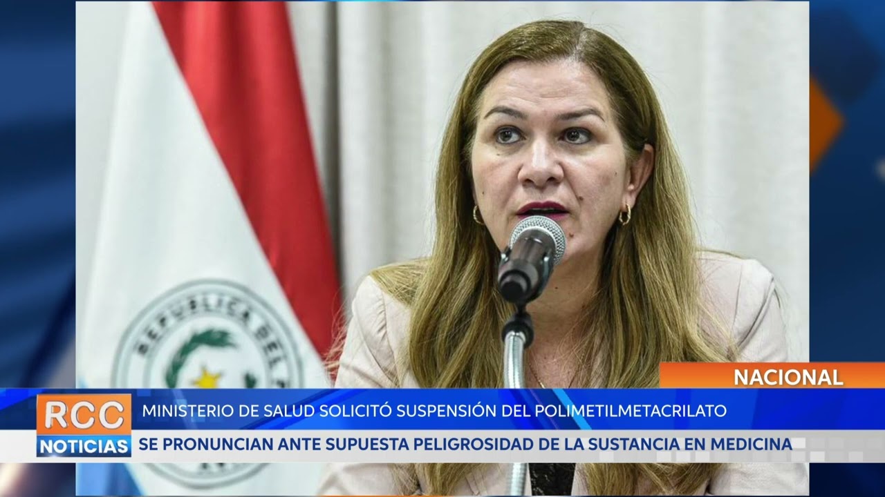 Ministerio de Salud solicitó la suspensión temporal de la comercialización del polimetilmetacrilato