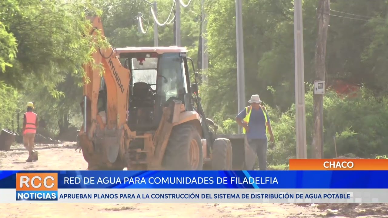 Aprueban planos para a la construcción de la nueva Red de agua para comunidades de Filadelfia