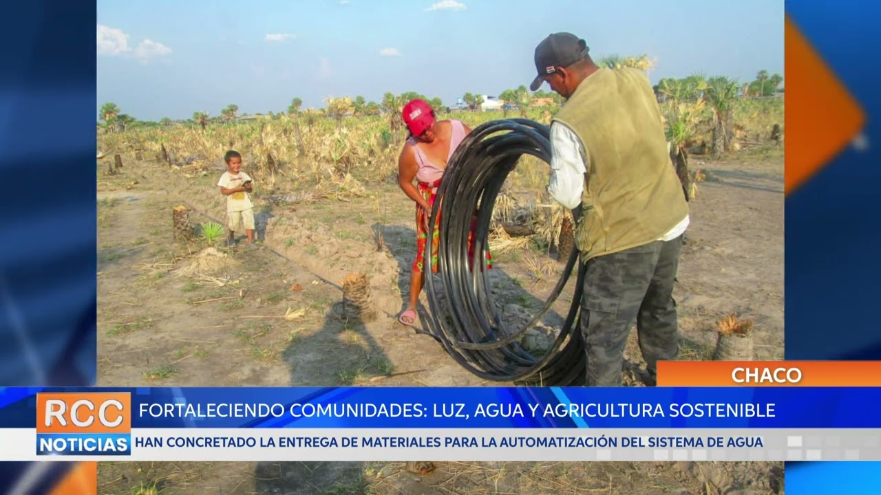 Fortaleciendo comunidades: luz, agua y agricultura sostenible