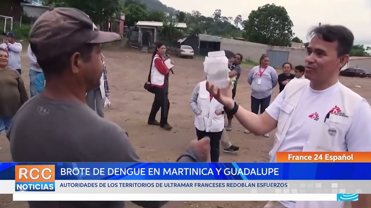 Alerta por brote de dengue en Martinica y Guadalupe, territorios de ultramar franceses