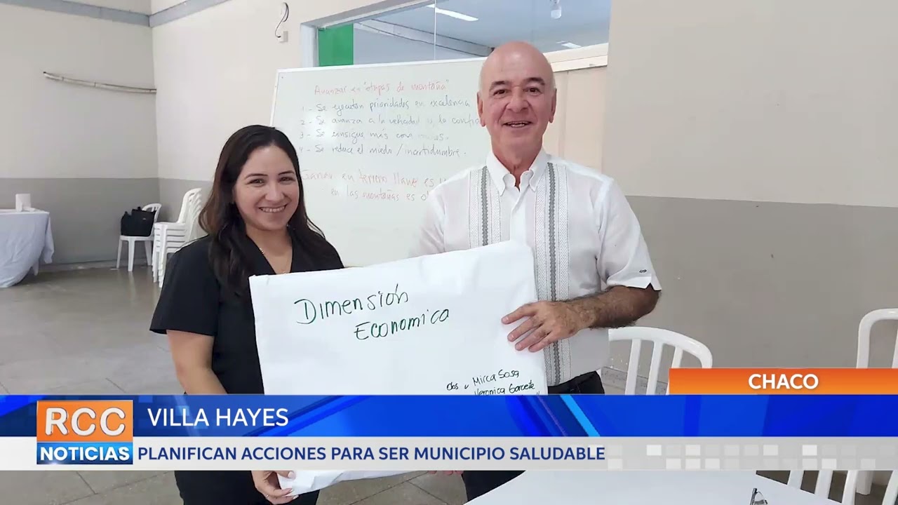 En Villa Hayes planifican acciones para ser Municipio Saludable