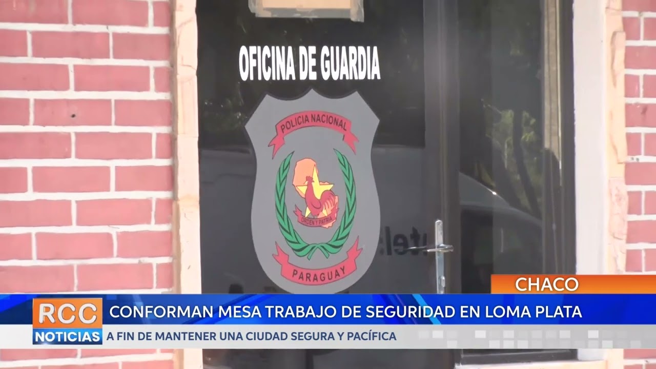 Conforman mesa trabajo de seguridad en Loma Plata