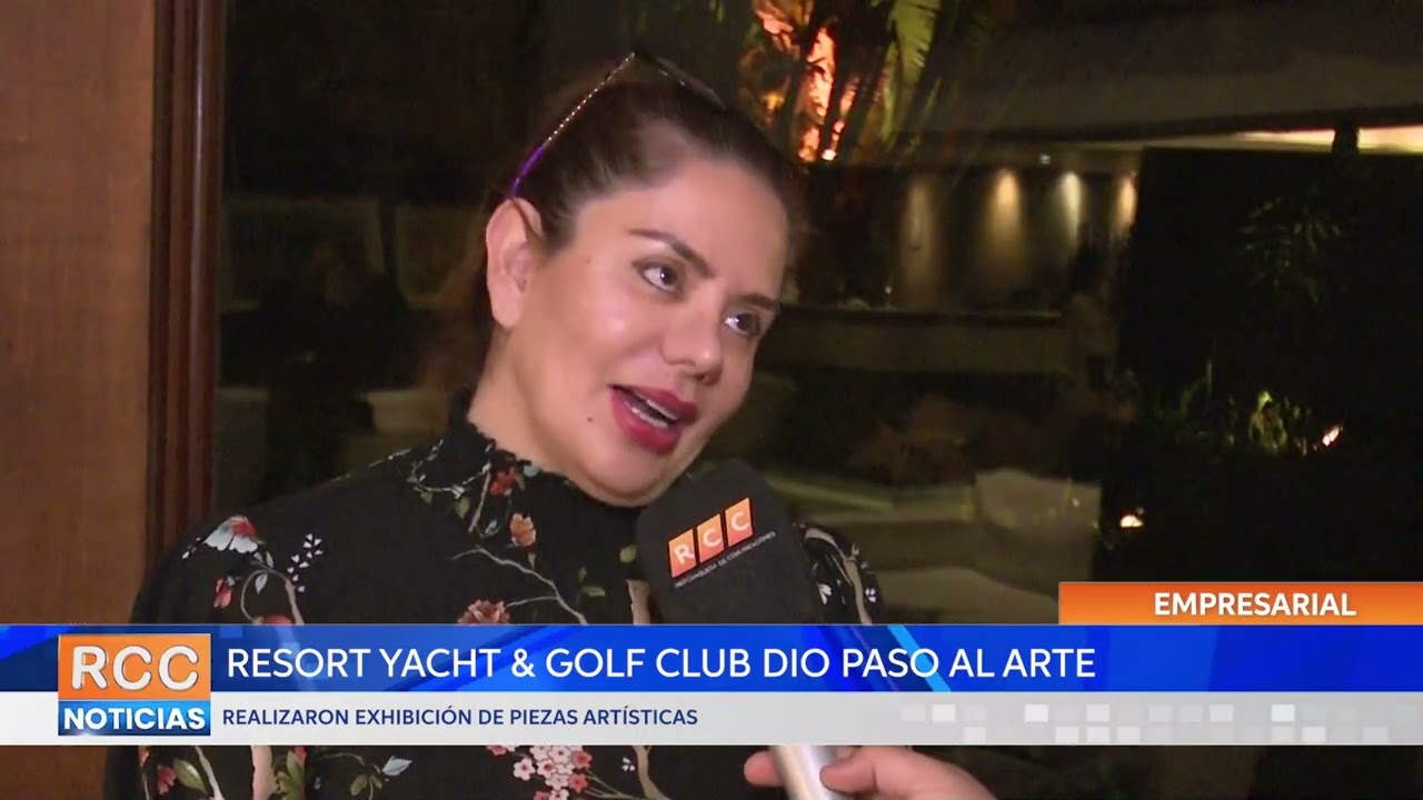 El Resort Yacht & Golf Club Paraguayo acogió la Exhibición de piezas artísticas