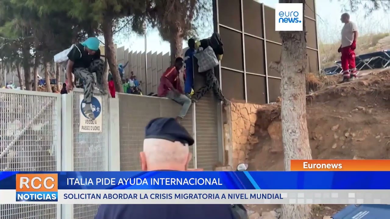 Italia pide ayuda internacional tras la llegada masiva de 10.000 migrantes en tres días