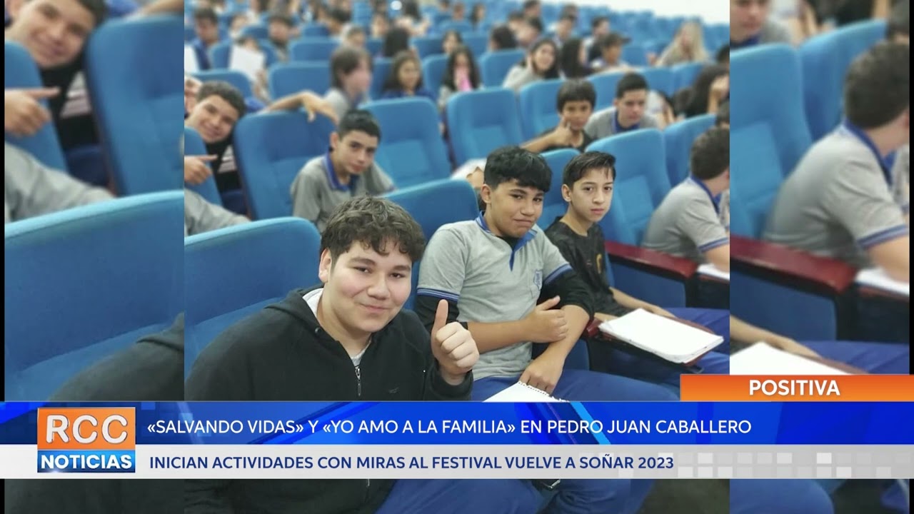 “Salvando Vidas” y “Yo Amo a la Familia” Inician actividades en Pedro Juan Caballero