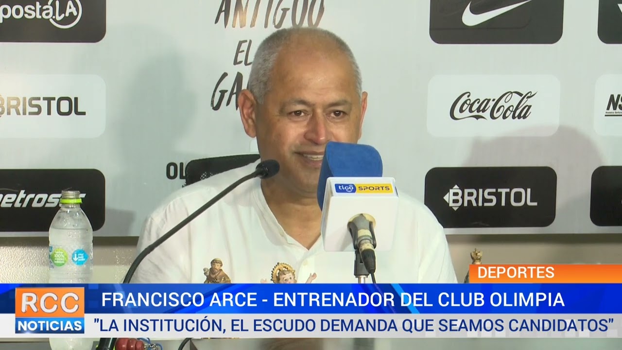 Olimpia vs. Sportivo Ameliano: Palabras del entrenador Francisco Arce