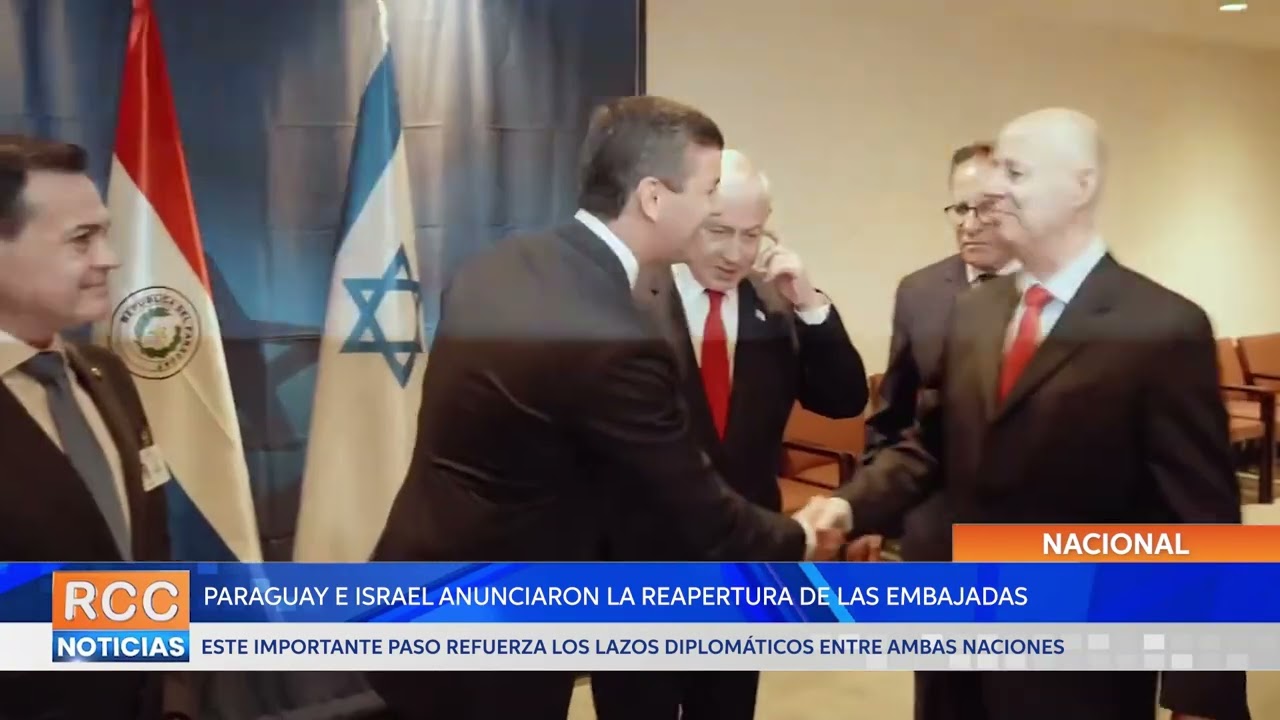 Paraguay e Israel anunciaron la reapertura de las embajadas en Jerusalén y Asunción