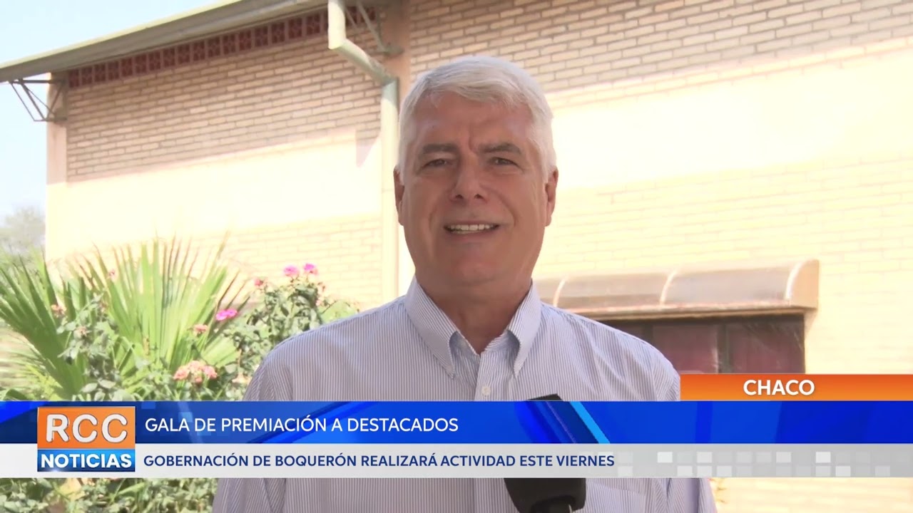 Gobernación de Boquerón realizará primera gala de premiación a los más destacados