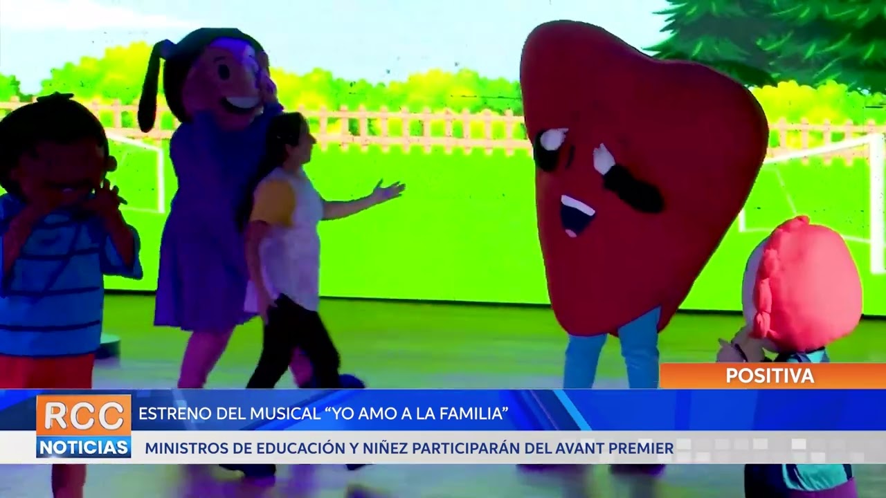 Ministros de Educación y Niñez se suman al Avant Premier del Musical “Yo Amo a la Familia”