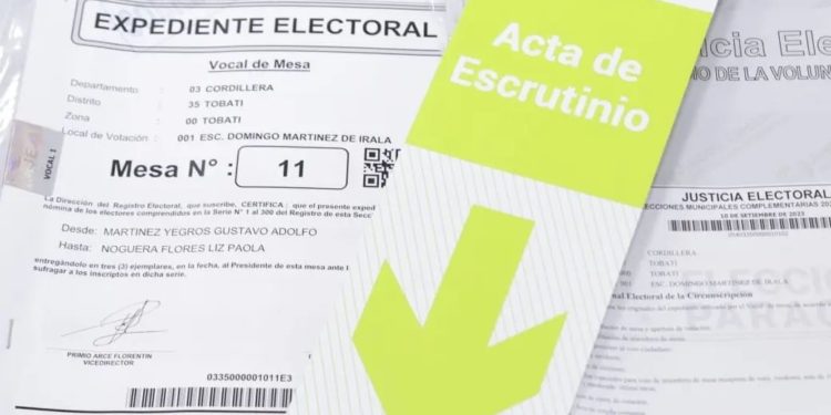 Iniciaron los cómputos en única instancia de resultados de las elecciones municipales