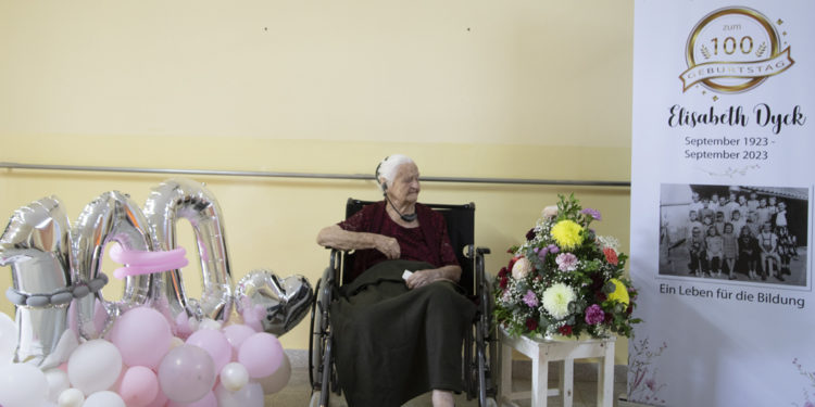 Centenario de vida de la pionera más longeva de Neuland, Elisabeth Dyck