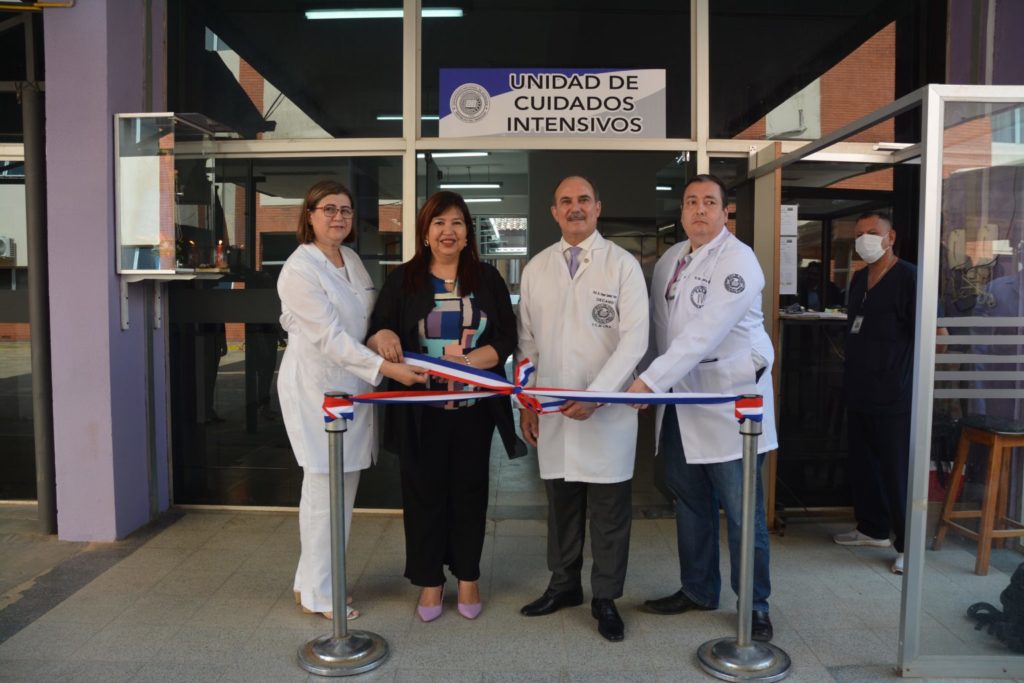 Hospital de Clínicas cuenta con nuevas salas de cuidados intensivos para adultos