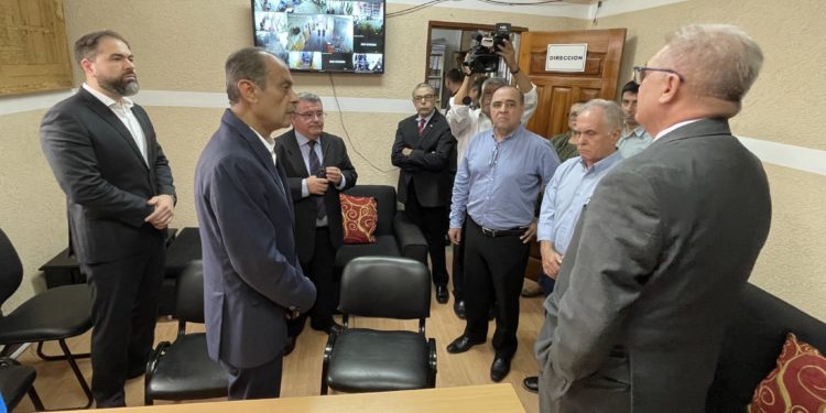 Ministro Barchini junto a otras autoridades visitaron la Penitenciaría Nacional de Tacumbú