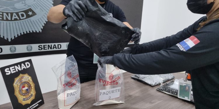 Can antidrogas de la Senad frustra envío de sustancias ilícitas