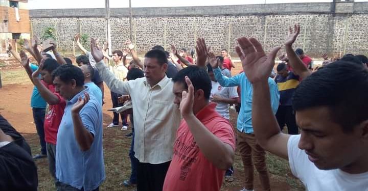 Capellán Juan Carlos Ruiz desde la Penitenciaria de Itapúa.
