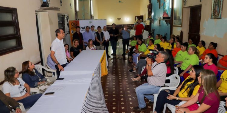 Ministro Barchini visitó el Buen Pastor y ratificó su compromiso en realizar la efectiva reinserción de las MPL
