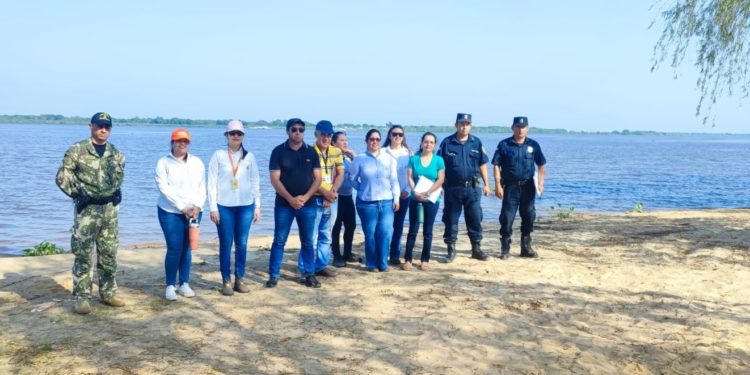 Las playas de la Defensa Costera de Pilar no se encuentran habilitadas