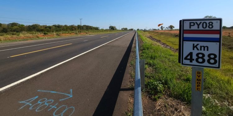 Culminaron las obras de rehabilitación y mantenimiento de las rutas PY05 y PY08