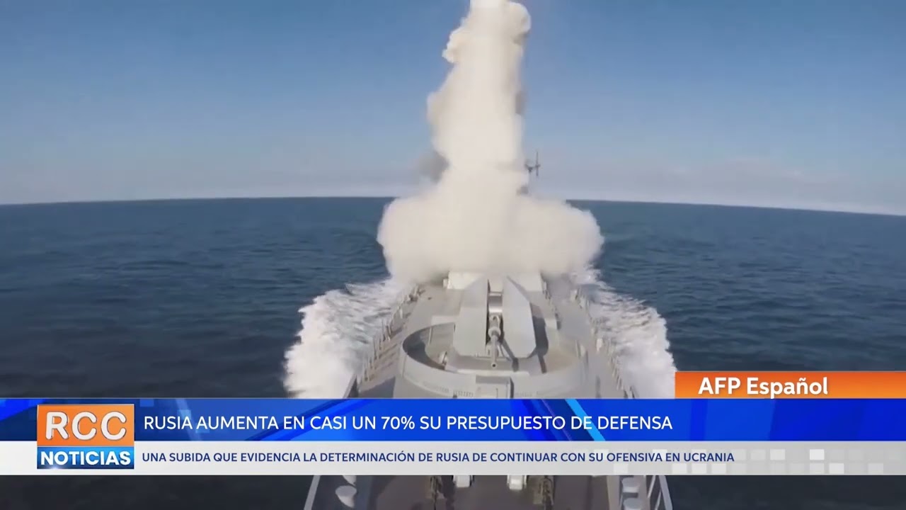 Rusia aumenta en casi un 70% su presupuesto de Defensa para 2024