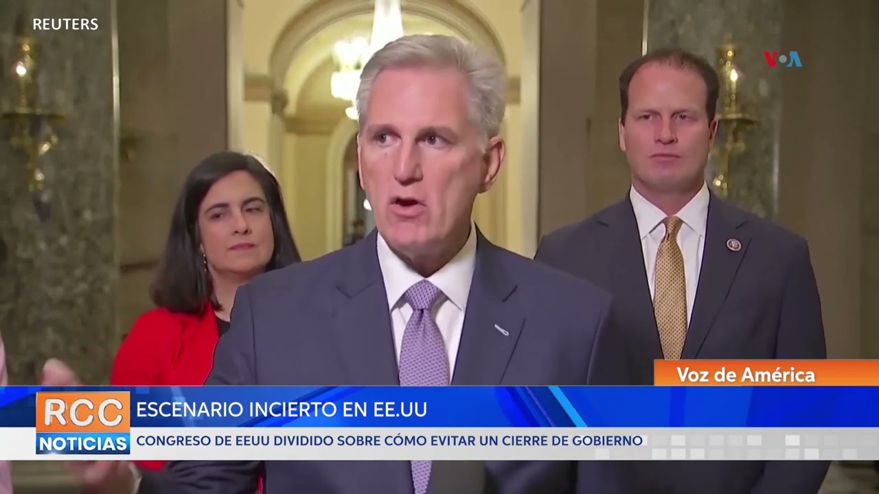 Congreso de EEUU dividido sobre cómo evitar un cierre de gobierno