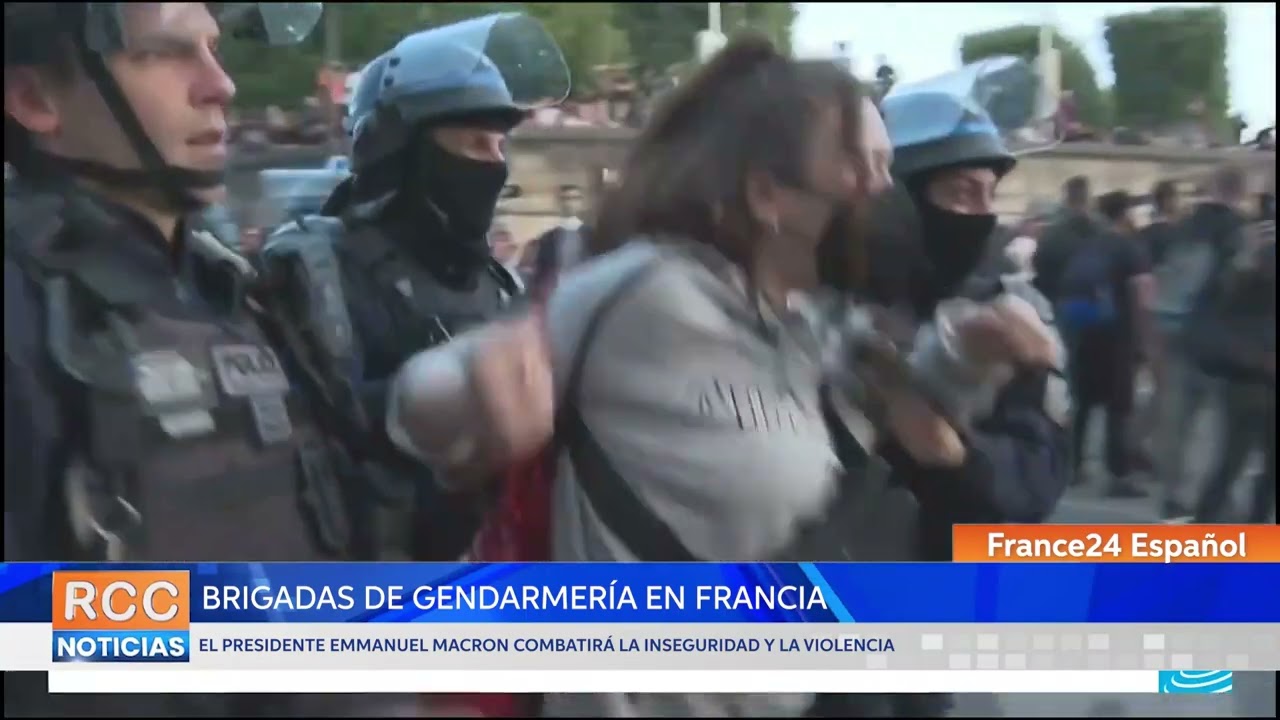Francia crea brigadas de gendarmería para combatir la inseguridad y la violencia