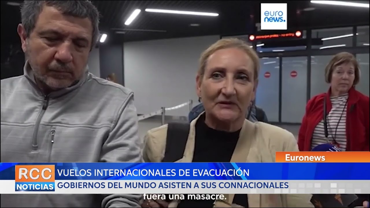 Se multiplican los vuelos de evacuación de Israel hacia Europa